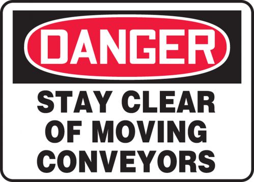 Safety tips for working with a conveyor belt